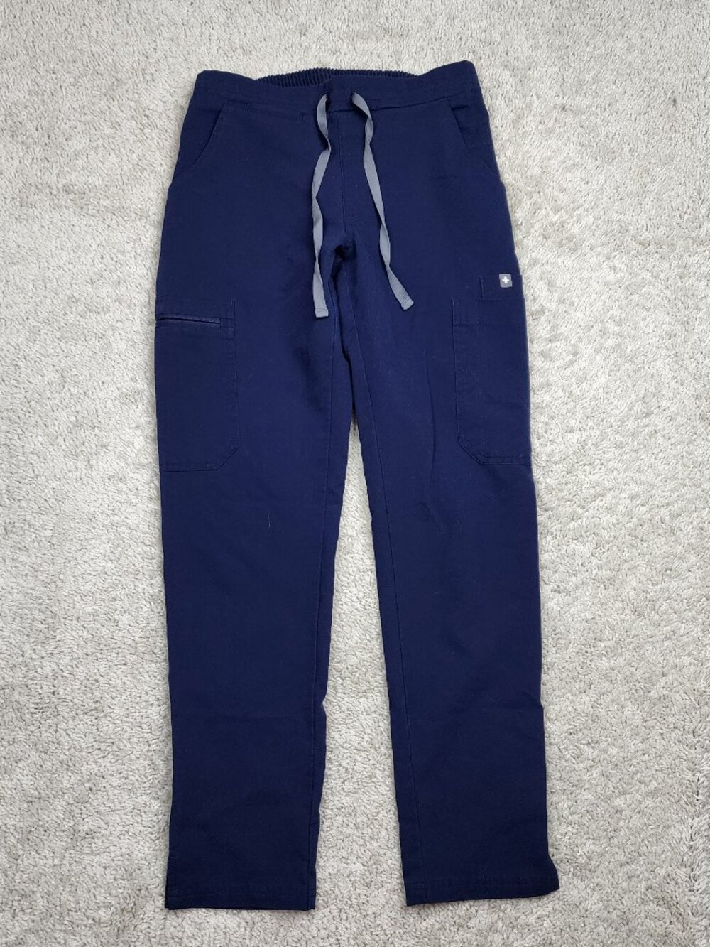 Figs Technical Collection Zamora Jogger Scrubs Womens XXS/P Petite Small Navy US